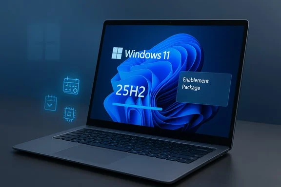 Windows 11 25H2 Enablement Package Explained: What It Is and How It Works 2 Windows 11 25H2 Enablement Package