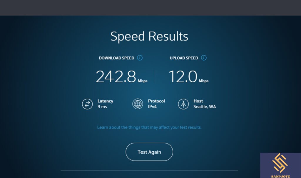 CenturyLink Speed Test
