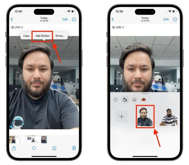 How to Make a Sticker on iPhone in Minutes 2 How to Make a Sticker on iPhone Using the Photos App