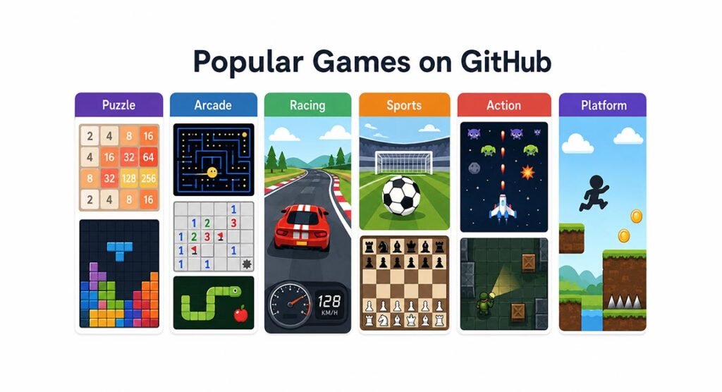 GitHub Games Unblocked: Popular Games and Features 2 GitHub Games Unblocked
