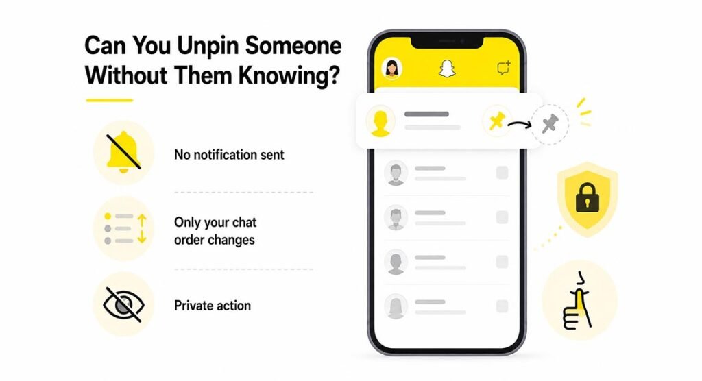 How to Unpin Someone on Snapchat