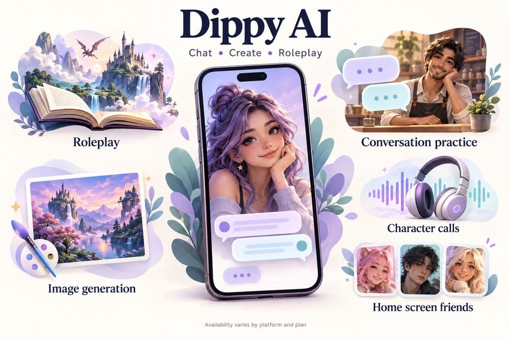 Dippy AI Features